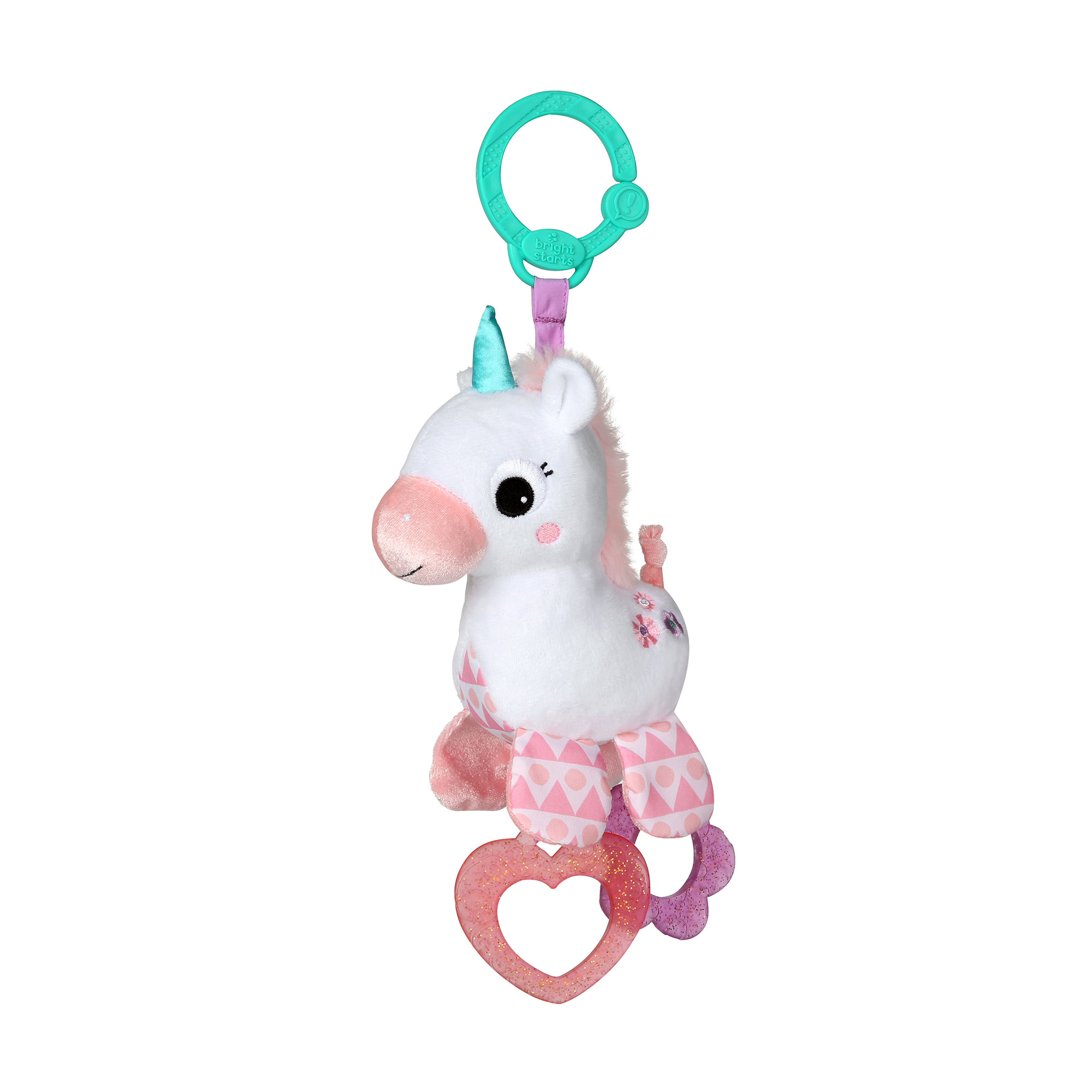 Підвіска-брязкальце Bright Starts Sparkle &amp; Shine Unicorn, від народження, 36,07*13,97 *7,62 см (11122)